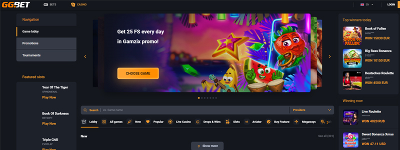 ggbet Casino Bonus Code
