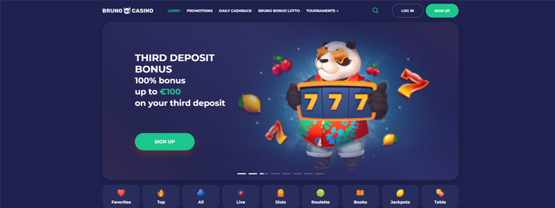 Bruno Casino Bonus Code